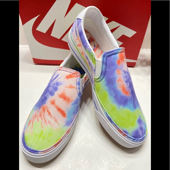 NEW Nike Court Legacy Tie Dye Women’s Sneakers Multicolor Size 7, 7.5, 8.5 - Picture 9 of 10